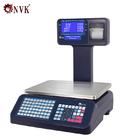 Label Receipt Printing Scale POS System Cash Register For Convenient Store