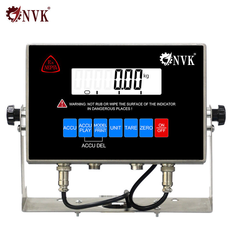 LCD Indicator Light Digital Explosion Proof Indicator Stainless Steel Scale Indicator