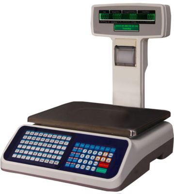 Kassawaage 30 kg Rechtbriefbewijs ontvangstdrukwaage 15 kg