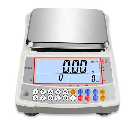 Schaal van het laboratorium de Digitale Saldo/Tellende Schaal met Grote LEIDENE Vertoning